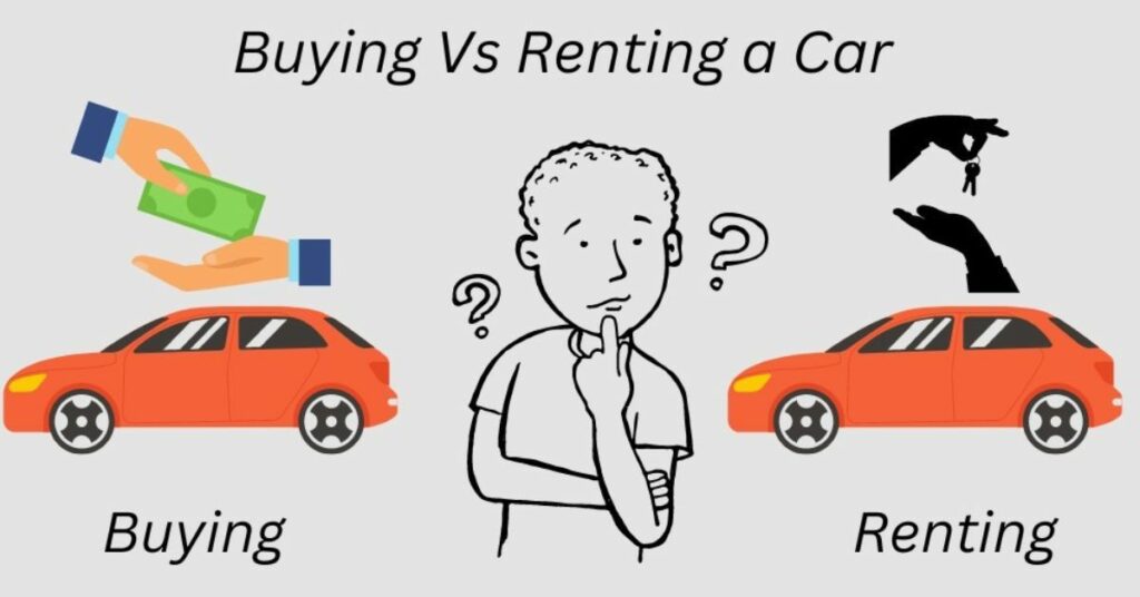 How to choose between buying and renting a car